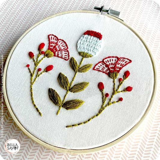 5 Basic Embroidery Stitches For Beginners