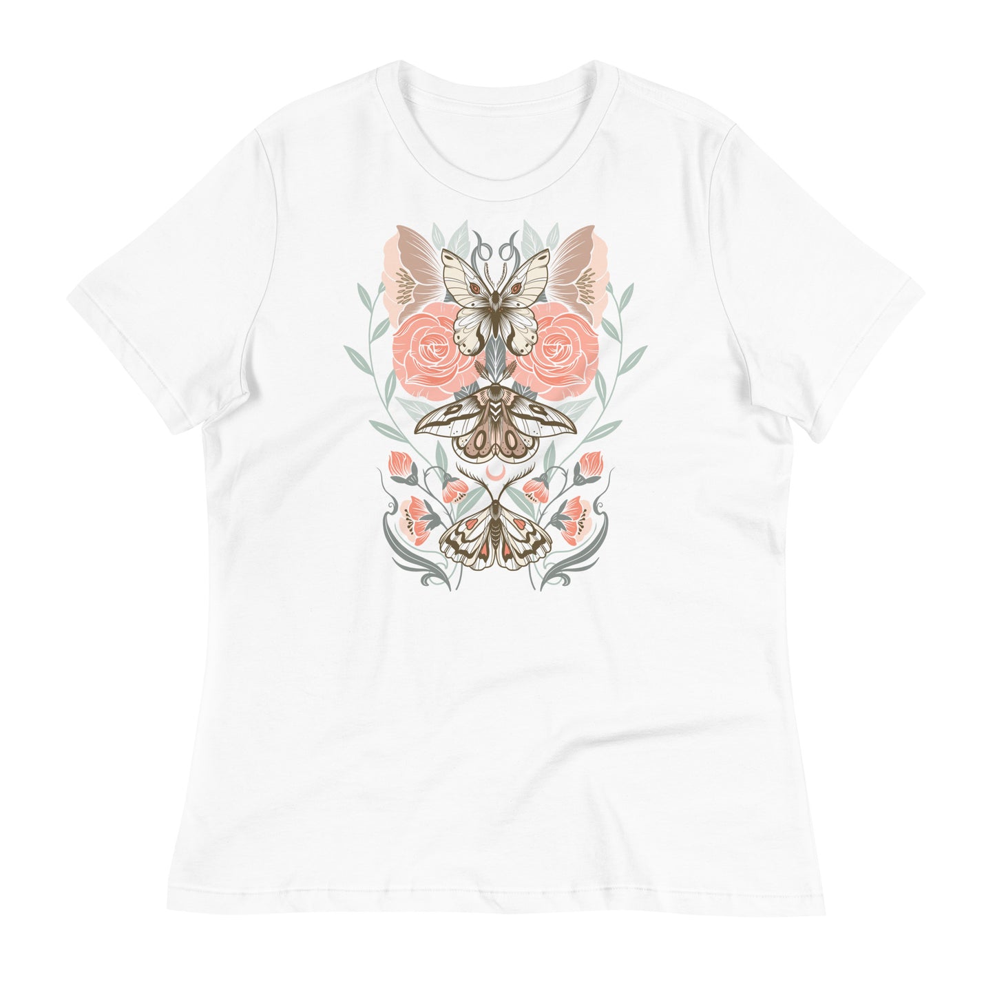 Moths and Florals Women's T-Shirt