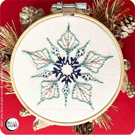Easy Snowflake Embroidery Patterns