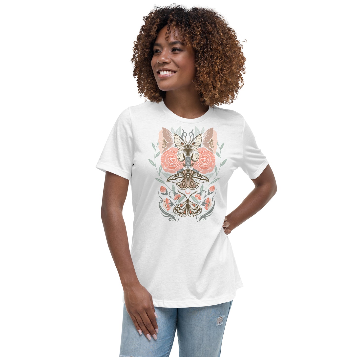 Moths and Florals Women's T-Shirt